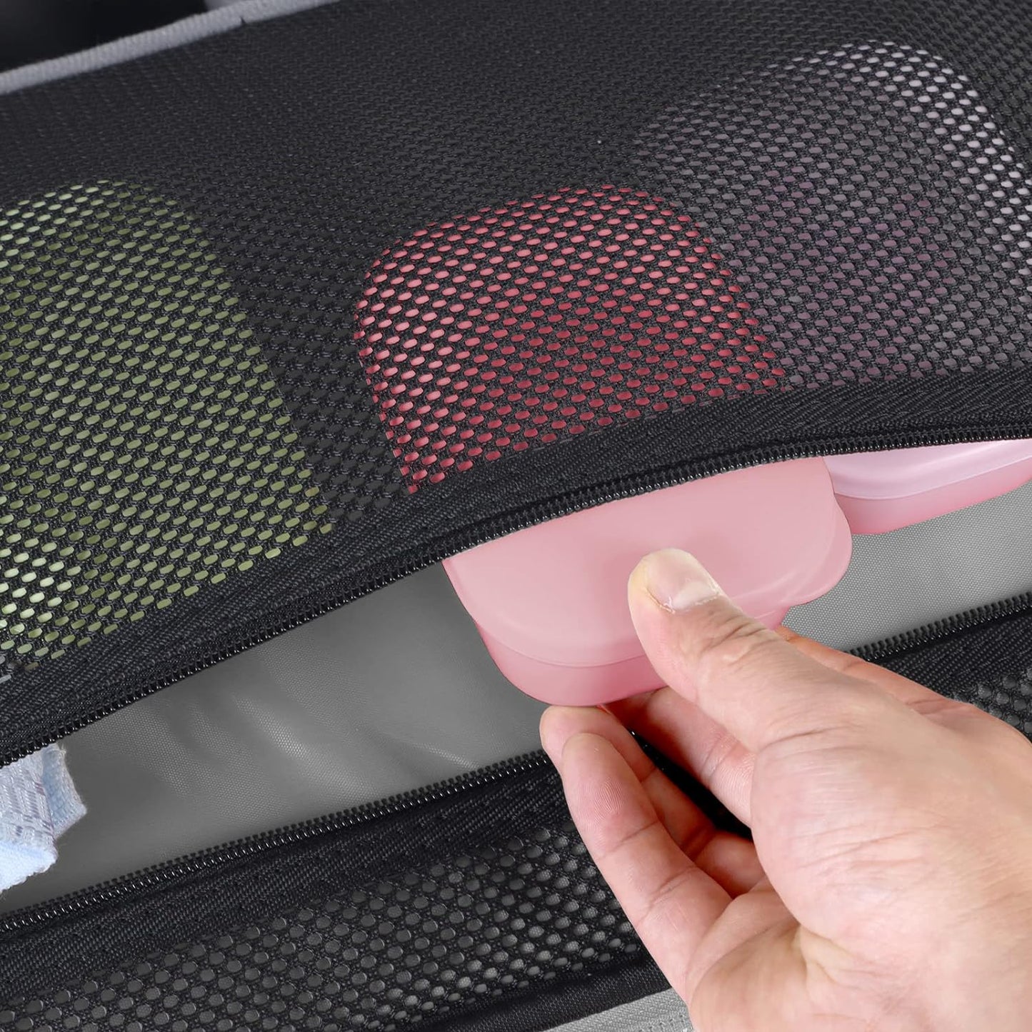 Compact 2 Pack Travel Soap Container, Portable Soap Holder with Lid, Travel Bar Soap Holder, Soap Case for Camping Gym Travel, Soap Box for Bathroom, Pink, Easy Storage