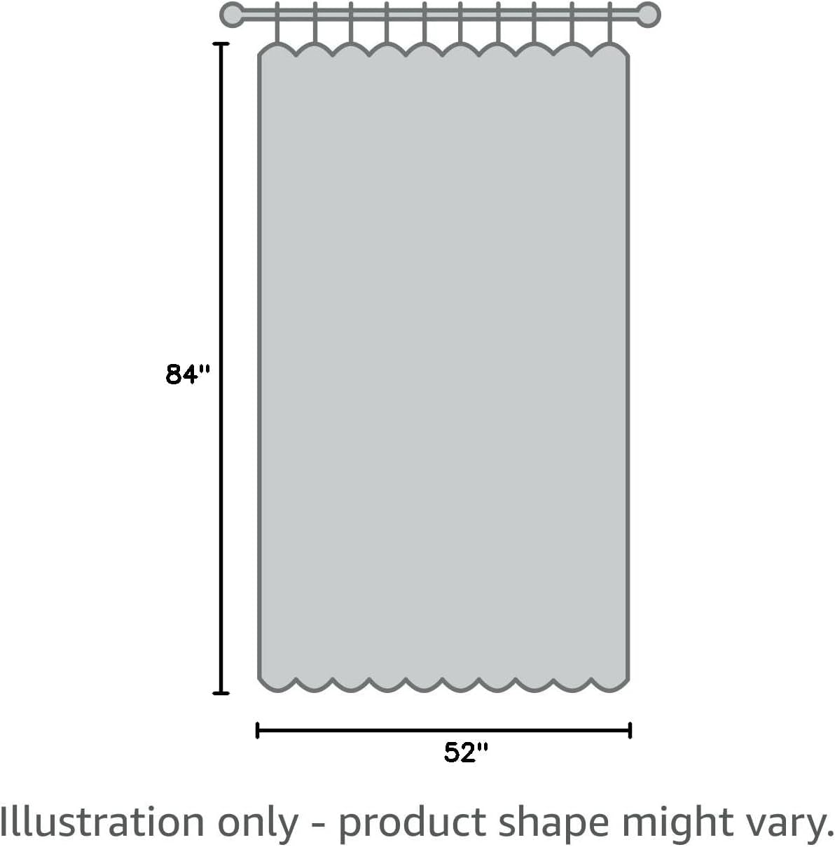 Long 2 Panel Sets Silver Sheer Curtains with Grommet for Living Room Luxury Elegant Light Greyish Silver Curtains for Bedroom Party Backdrop 52 X 84 Inch Length