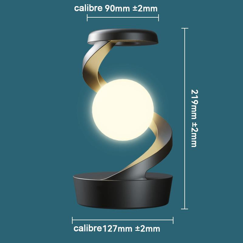 Black Floating Lamp Wireless Lamp Wireless Charging Desk Led Night Light Table Lamp Ideal Gift