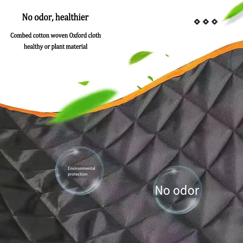 Odour Proof Waterproof Oxford Cloth Car Pet Mat - Ultimate Rear Seat Cushion for Dogs & Cats, Keeps Your Car Clean