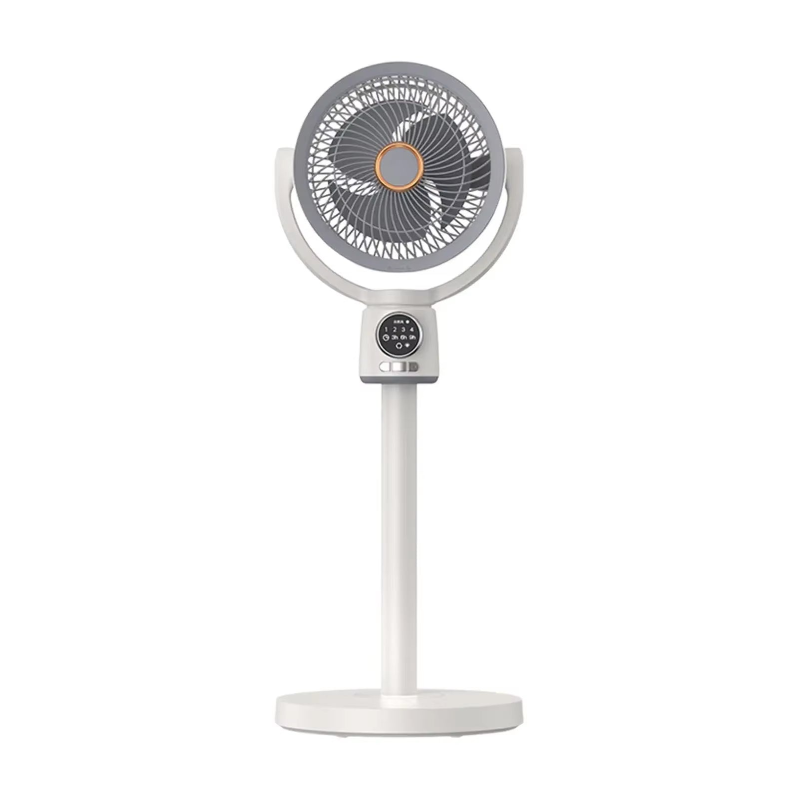 Powerful Remote-Controlled Electric Stand Fan - Turbo Cooling Circulator with Timer and Oscillation for Ultimate Home Comfort