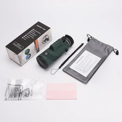 40X60 HD Waterproof Mini Telescope Monocular with Smartphone Zoom - Perfect for Hunting and Camping!
