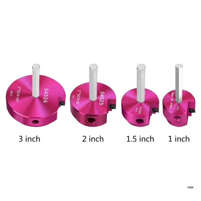 Premium Aluminum PVC Pipe Reamer - Perfect for DIY Projects & Accurate Trimming of Old or Broken Pipes