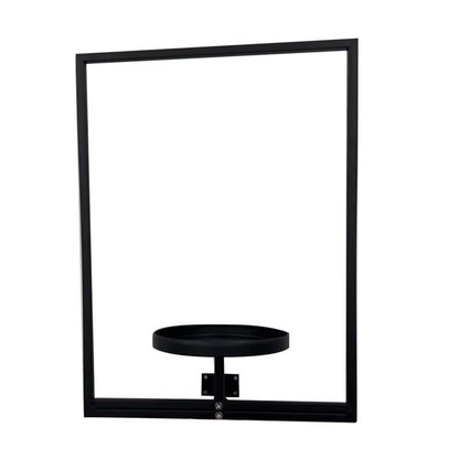 Stylish Wall-Mounted Metal Photo Frame Planter for Succulents - Perfect Home Decor Display!