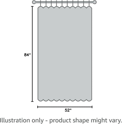 Long 2 Panel Sets Silver Sheer Curtains with Grommet for Living Room Luxury Elegant Light Greyish Silver Curtains for Bedroom Party Backdrop 52 X 84 Inch Length