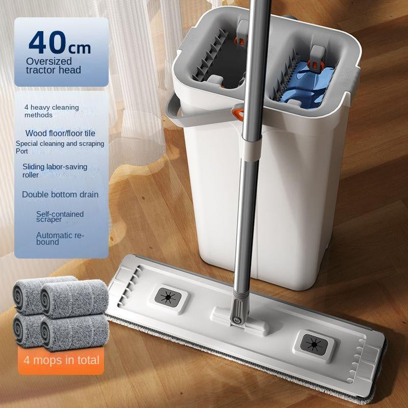 40 CM Oversized Tractor Head 
4 Heavy Cleaning Methods - Special Cleaning and Scraping Port - Sliding Labor-Saving Roller - Double Bottom Drain - Self-Contained Scraper 