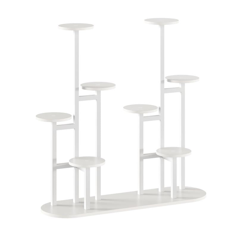 Elevate Your Greenery: Multi-Layer 11 Pot Indoor Plant Stand - Perfect for Garden, Balcony & Living Room!