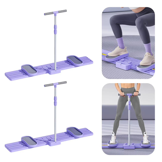 Ultimate Non-Slip Ski Trainer - Adjustable Home Exercise Machine for Full Body & Pelvic Floor Workout