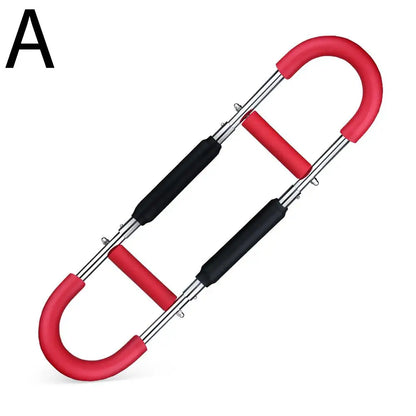 Ultimate Adjustable U-Shaped Arm Strength Trainer - Multifunctional Chest & Wrist Exercise Equipment for Home Fitness