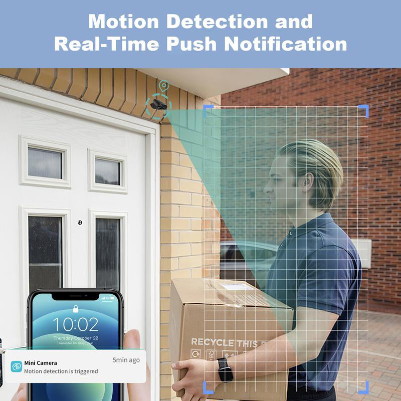 Motion Detection and Real-Time Push Notification