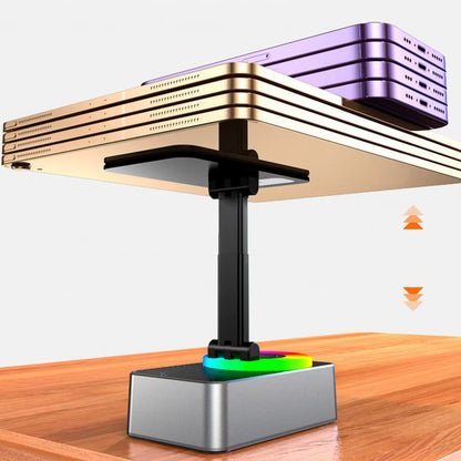 Durable Bluetooth Speaker Phone Holder - Adjustable Rotating Stand with Wireless Audio for Ultimate Convenience