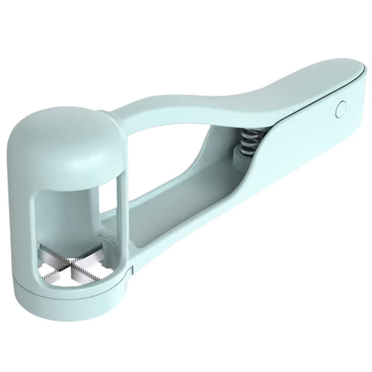 Effortless Fruit Slicer Cutter - Perfect for Grape, Cherry Tomato, and Salad Prep! Ideal Kitchen Gadget for Toddlers and Easy Meal Prep.