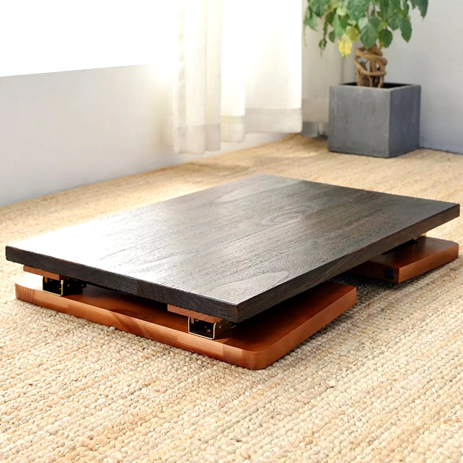 Storable Folding Coffee Table Brown Wooden Folding Coffee Table Dwarf Coffee Table Coffee Table Picnic Table Asian Style