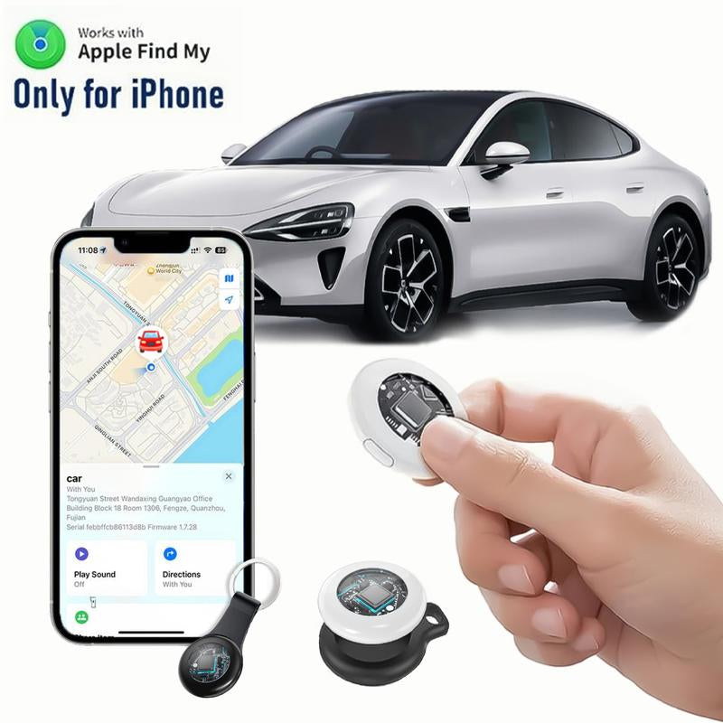 Tukio GPS Tracker for Cars & Pets - Works with Apple "Find My"