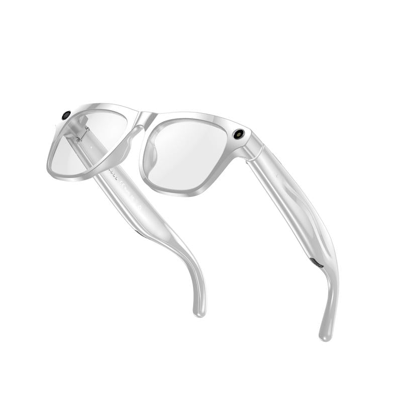 HYUNDAI XK ONE Pro Smart Camera Glasses - HD Video, Surround Sound, Blue Light Blocking Lenses for Work and Driving