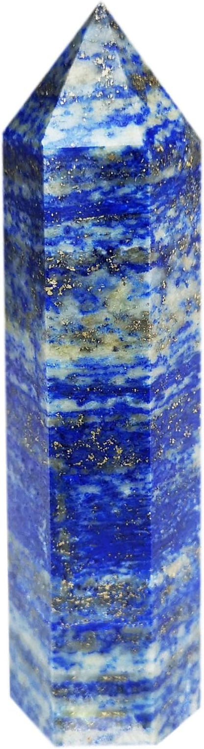 Healing Crystal Wands Point Faceted Prism Bars for Reiki Chakra Meditation Therapy Decor