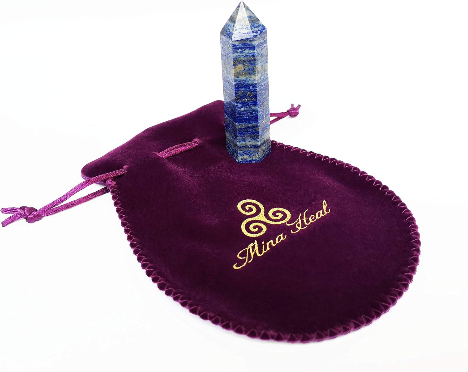 Healing Crystal Wands Point Faceted Prism Bars for Reiki Chakra Meditation Therapy Decoration Portable