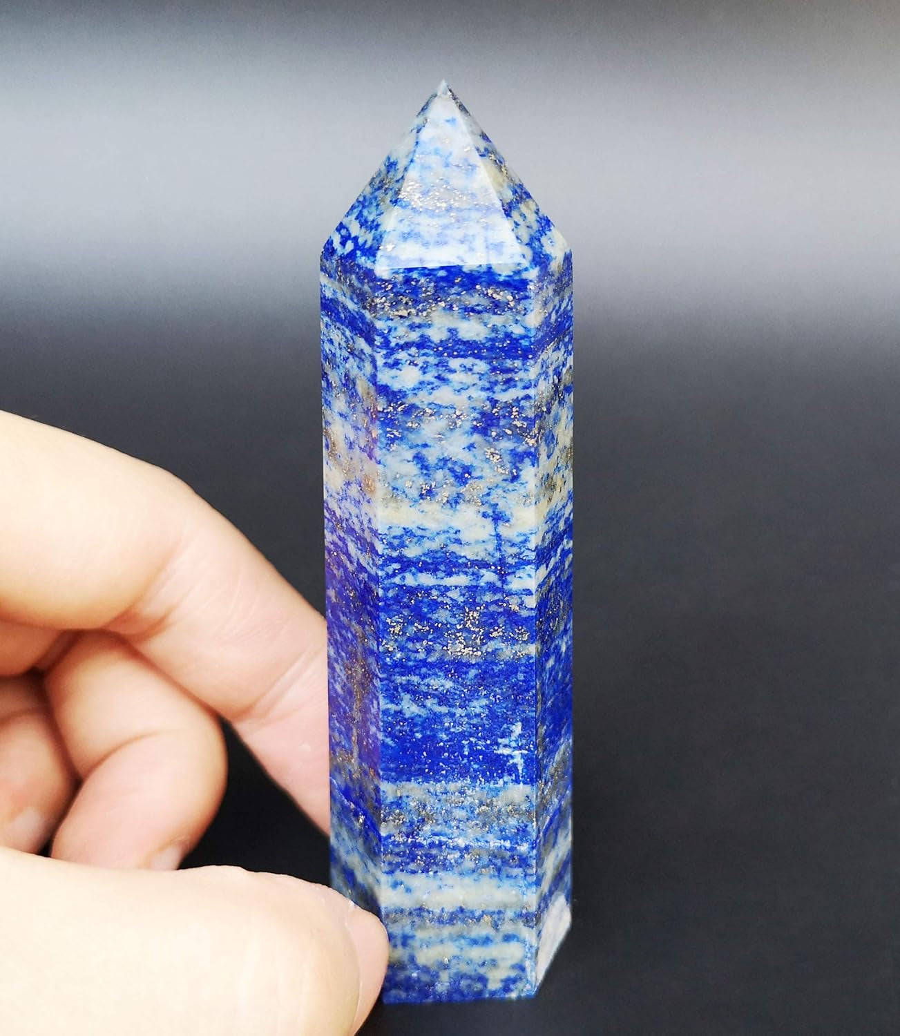 Portable Healing Crystal Wands Point Faceted Prism Bars for Reiki Chakra Meditation Therapy Decoration Sizy