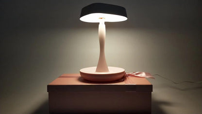 Lampy Makeup Mirror with Lights,2000 Mah LED Rechargeable Makeup Mirror,Back Ambient Light, Nice Gift for Daughter Girlfriend Wife Sister,Red