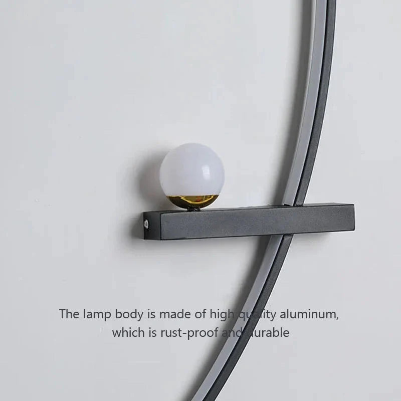 Rust -proof and durable lamp made of high quality aluminium.