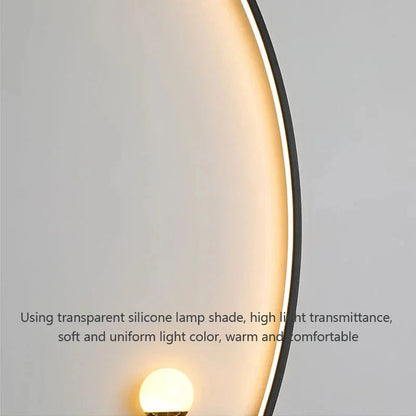Using transparent Silicone Lamp Shade, High Light Transmittance Soft and Uniform Light Color, Warm and Comfortable.