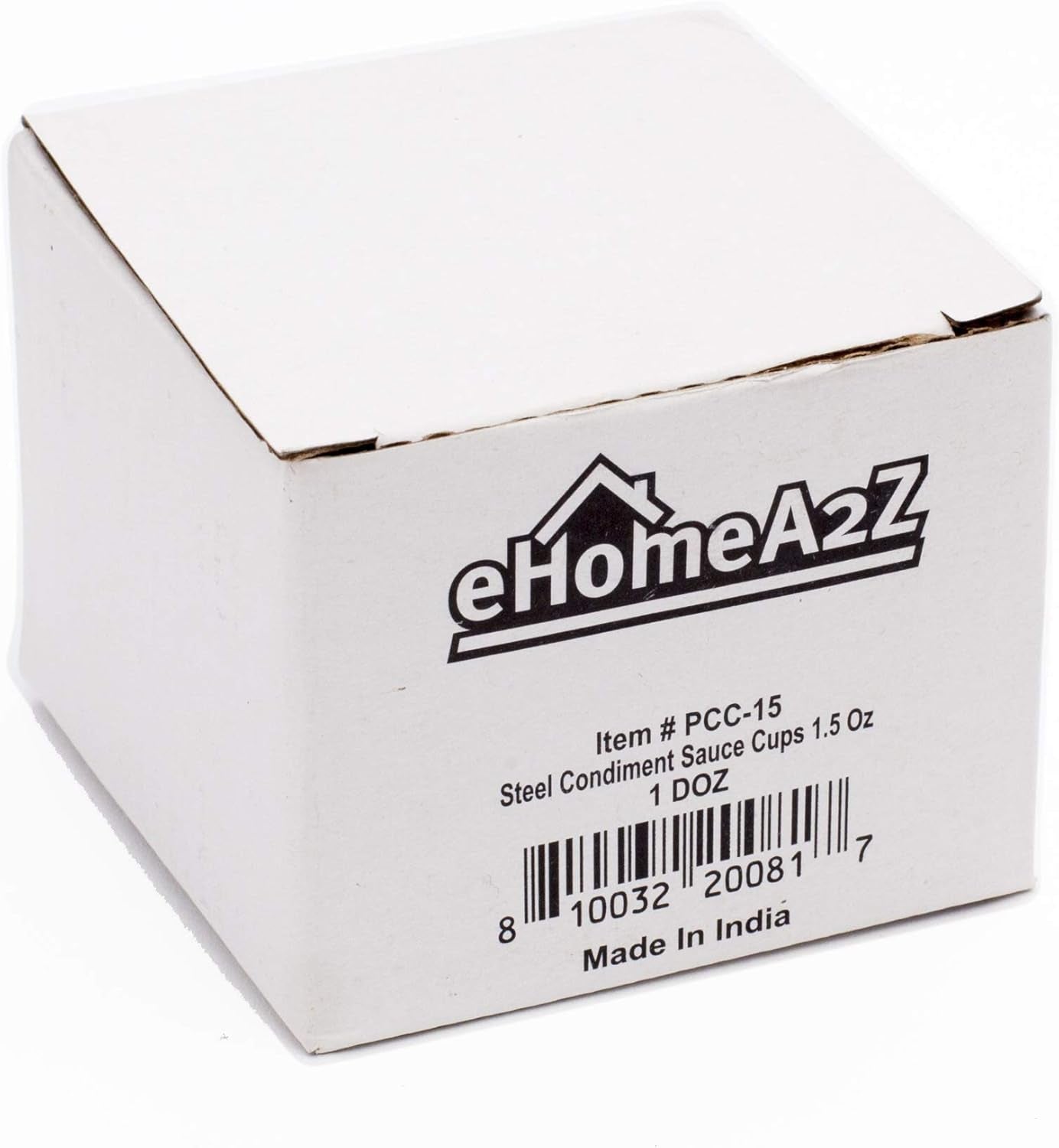 Multiuse Ramekins Stainless Steel Condiment Sauce Cups, Metal Ramekins, Commercial Grade, Multifunctional, Ideal for All Hot and Cold Sauces, Individual Portion Cups (12, 1.5 Oz)