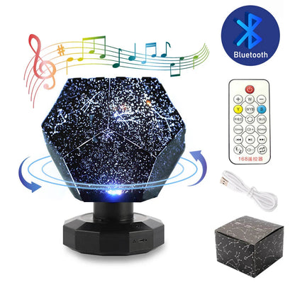 The Star Projector Constellation Night Light is a must-have addition to any modern home or workspace. Designed with quality and practicality in mind, this product provides exceptional durability and a stylish finish that complements any decor. Bluetooth