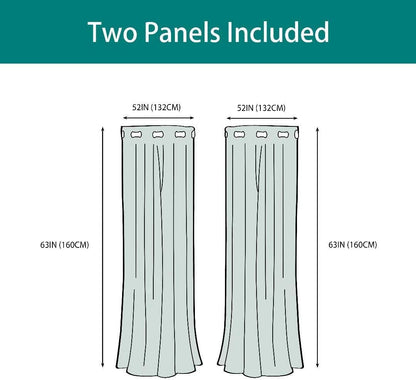 Strong Dinosaur and Star Foil Print Blackout Curtains for Kids Room - Thermal Insulated Curtains Noise Reducing Window Drapes for Boys and Girls Bedroom, 52 X 63 Inch, Grey, Set of 2 Panels