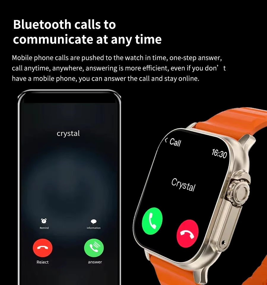 Bluetooth Calls to Communicate at Anytime - Stay Online and answer calls even if you don't have your mobile phone 