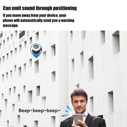 Tukio GPS Tracker for Cars & Pets - Emits Sound through positioning - Notifies if away from device