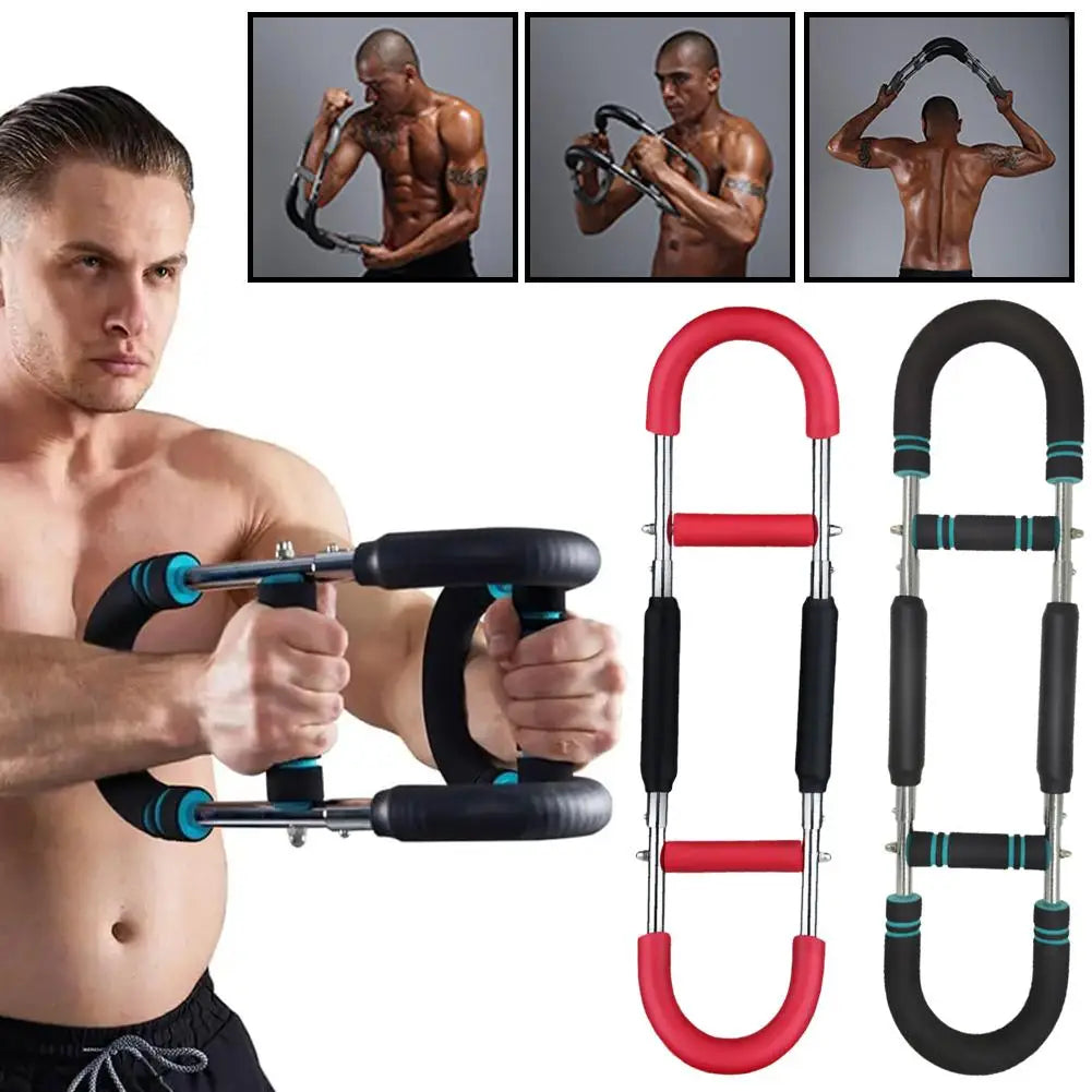 Ultimate Adjustable U-Shaped Arm Strength Trainer - Multifunctional Chest & Wrist Exercise Equipment for Home Fitness - Suitable for Multiple Workouts 