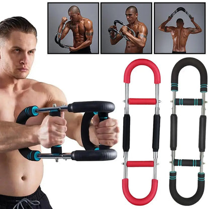 Ultimate Adjustable U-Shaped Arm Strength Trainer - Multifunctional Chest & Wrist Exercise Equipment for Home Fitness - Suitable for Multiple Workouts 