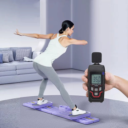 Detachable Timed Ultimate Non-Slip Ski Trainer - Adjustable Home Exercise Machine for Full Body & Pelvic Floor Workout