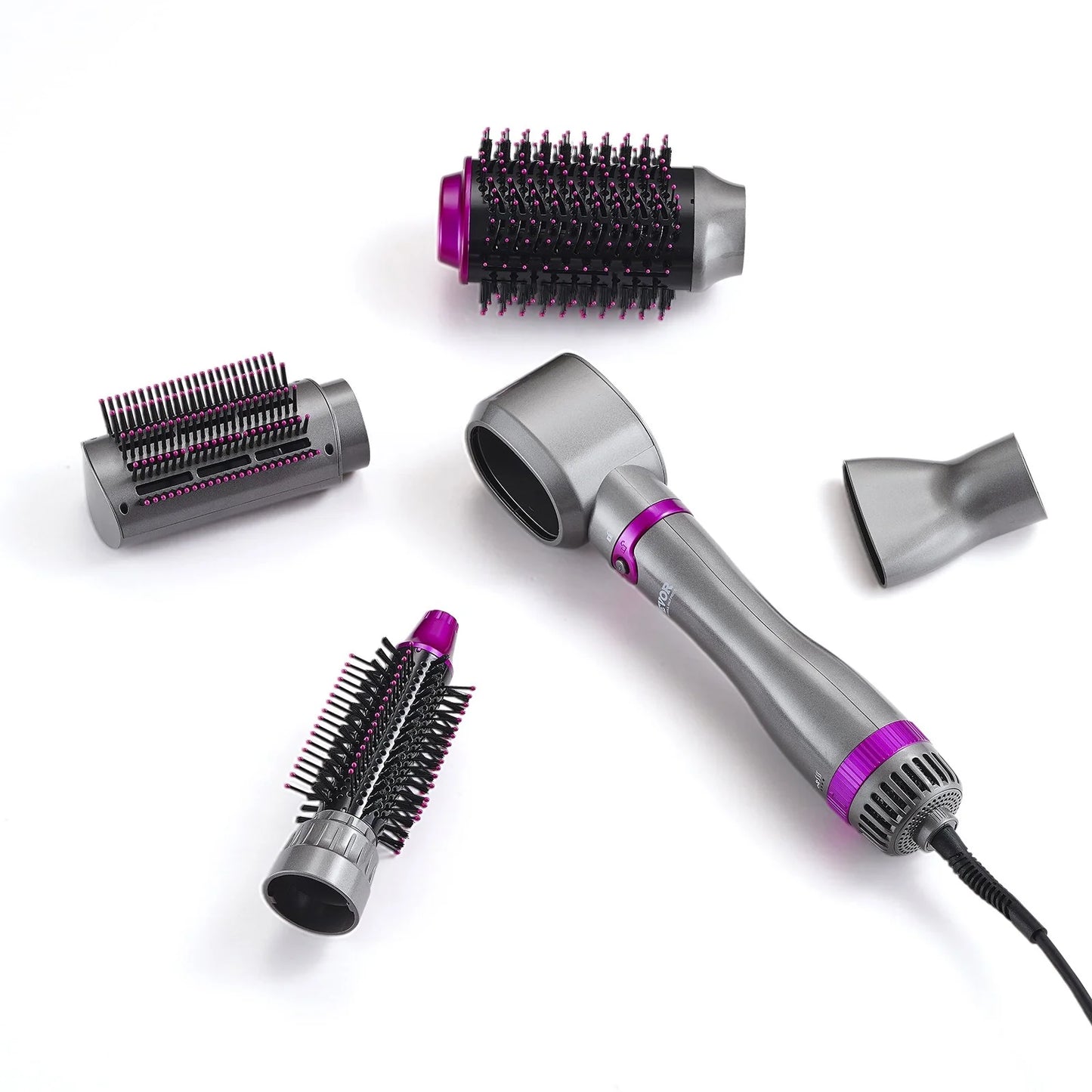 Everyday Use Vevor Hair Dryer Brush 5-In-1 Hot Hair Styler Upgraded Negative Ion for Curling