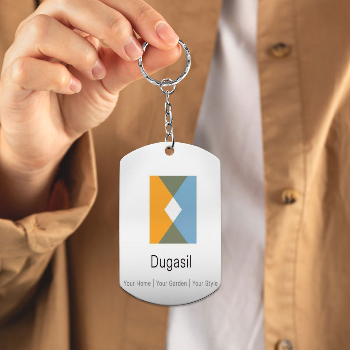 Aluminium Keychain