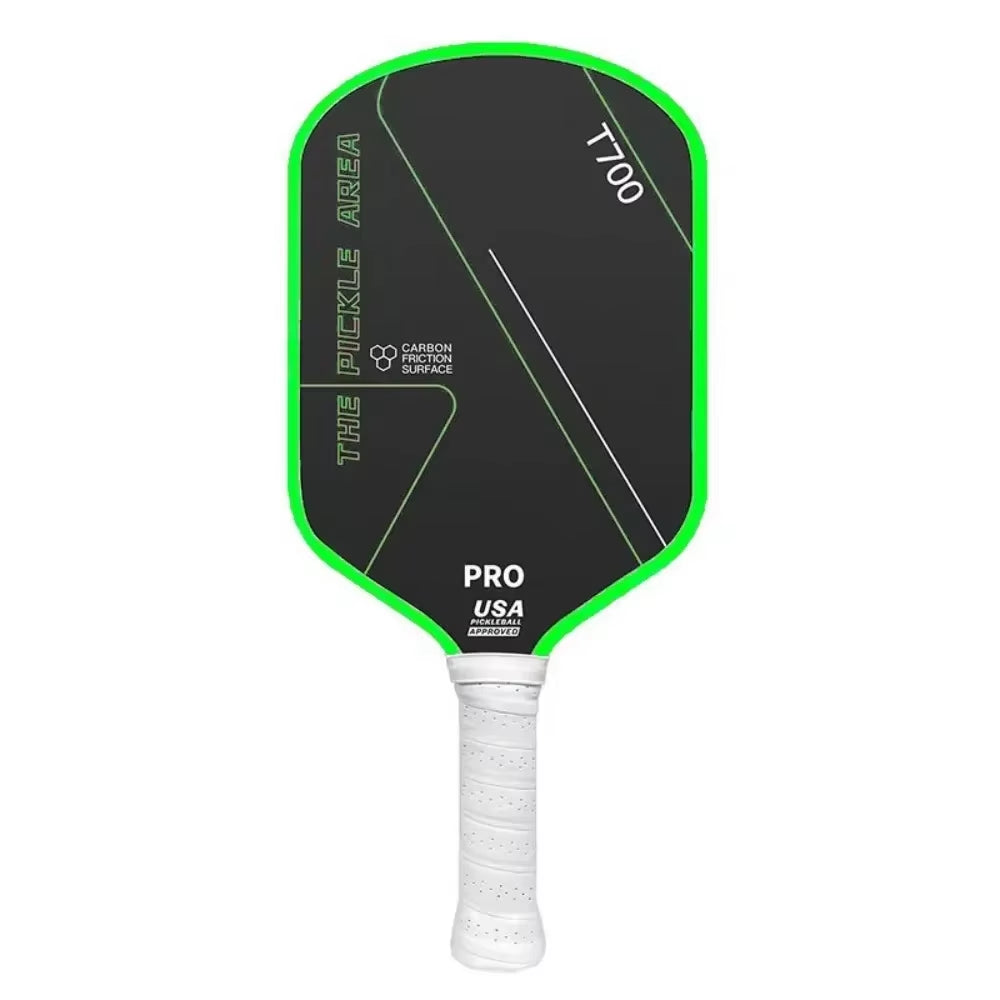 T700 Carbon Fiber Pickleball Paddle - USAPA Approved, Lightweight with Frosted Surface for Professional Play