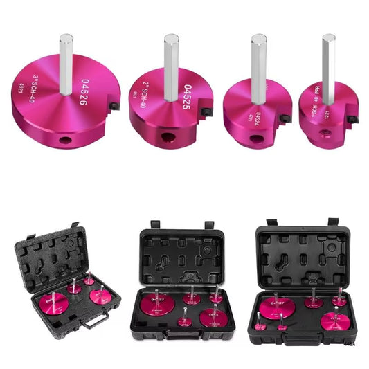 Premium Aluminum PVC Pipe Reamer - Perfect for DIY Projects & Accurate Trimming of Old or Broken Pipes