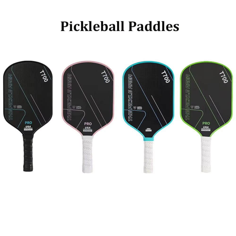 T700 Carbon Fiber Pickleball Paddle - USAPA Approved, Lightweight with Frosted Surface for Professional Play