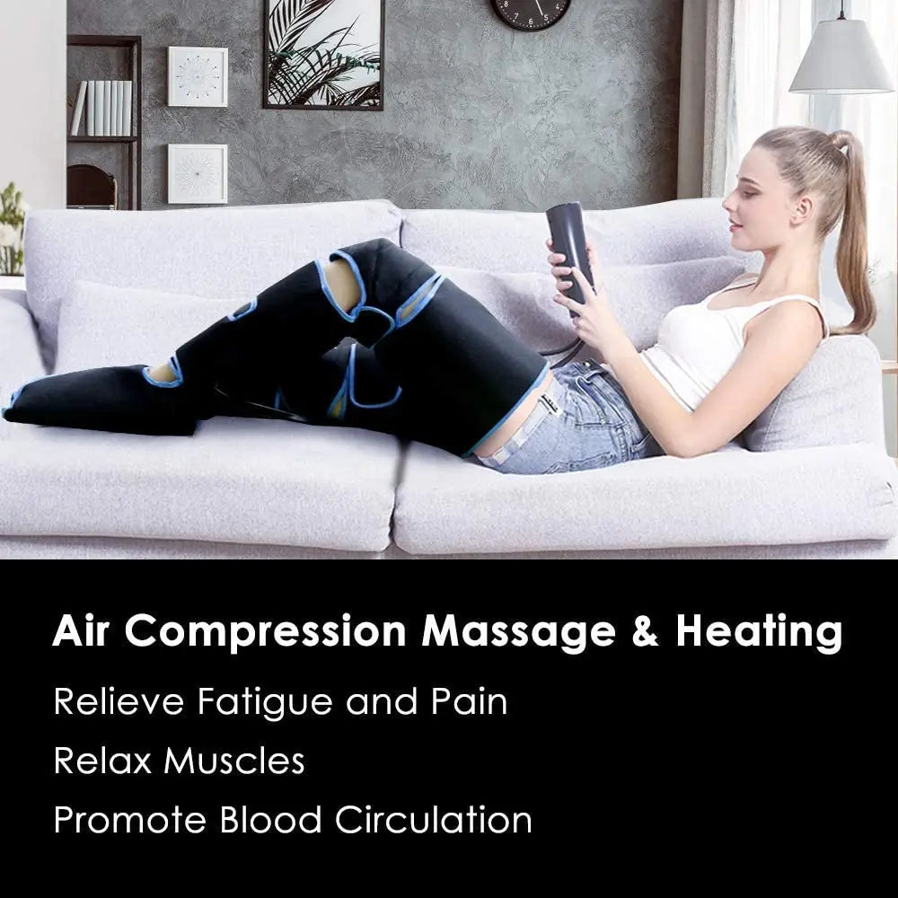 Revitalize Your Legs with the 360° Foot Air Pressure Massager - Boost Circulation & Relax Muscles!