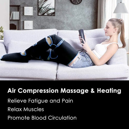 Revitalize Your Legs with the 360° Foot Air Pressure Massager - Boost Circulation & Relax Muscles!