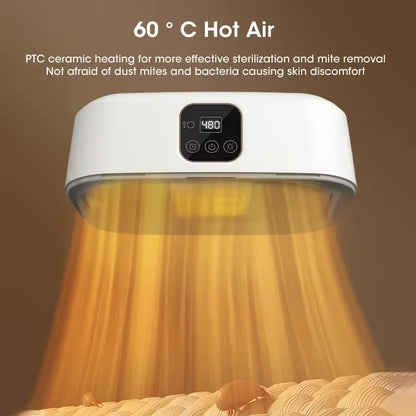 Compact Mini Portable Electric Dryer - Foldable, Intelligent Timed Fast Drying Cabinet with Travel-Friendly Drying Bag