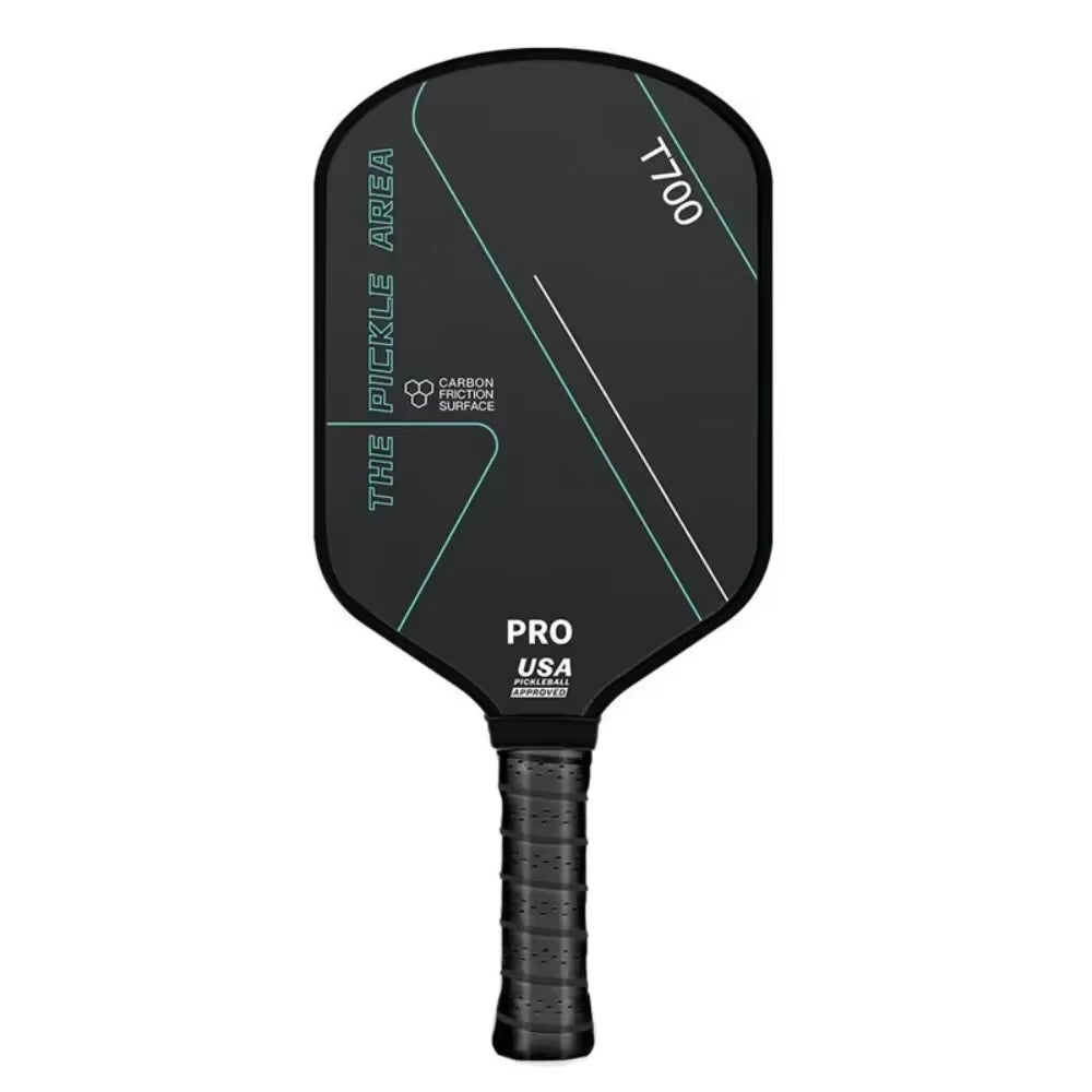 T700 Carbon Fiber Pickleball Paddle - USAPA Approved, Lightweight with Frosted Surface for Professional Play